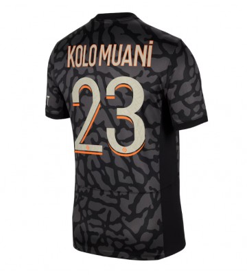 Paris Saint-Germain Randal Kolo Muani #23 Tredje Tröja 2023-24 Kortärmad